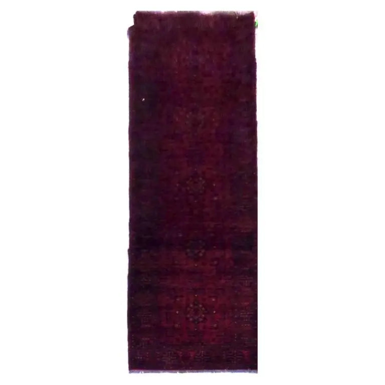 One Of The Kind Afghani Khotan Rug 9'6" x 2'6"